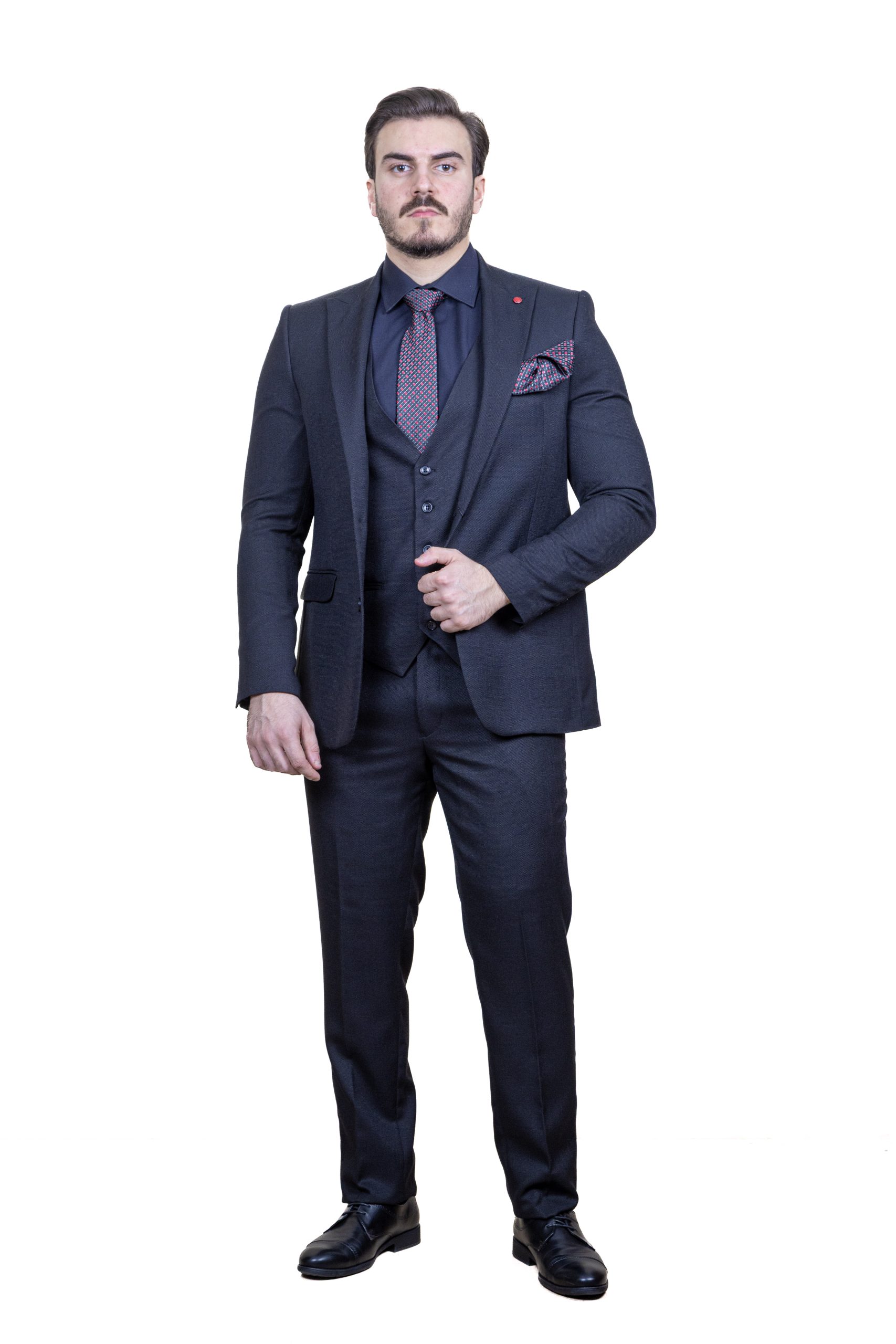 Suit blazer in stretch wool
